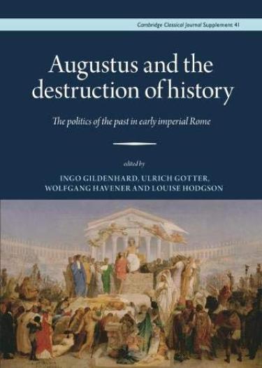 Buchcover von „Augustus and the destruction of history“